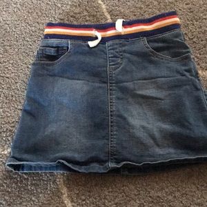 Cat & Jack girls Jean skirt, size small, excellent condition!